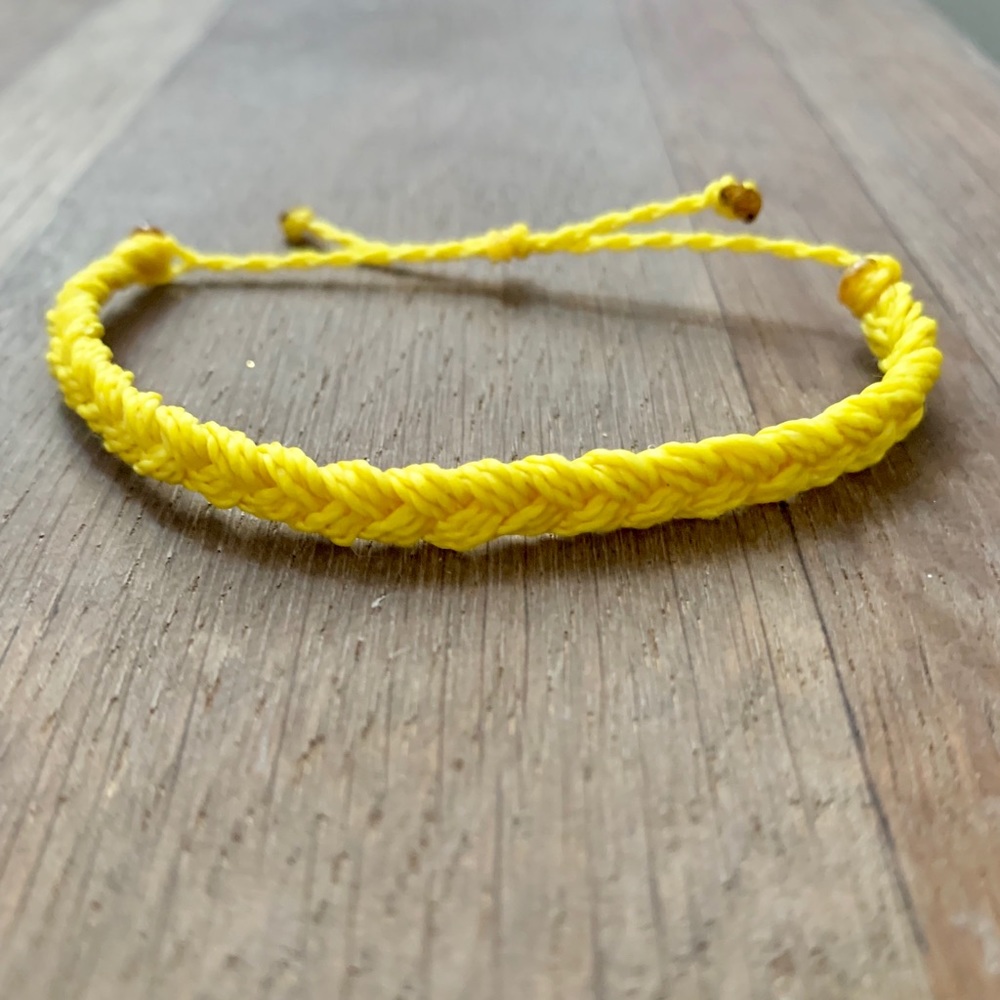 Maroon Braided Bracelet set